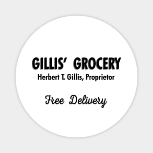 Gillis Grocery.  The Many Loves of Dobie Gillis Magnet